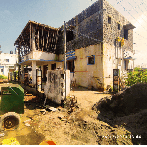 Extension of First floor House Extension work - Coimbatore, Arasur